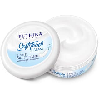 Yuthika Naturals Soft Touch Light Moisturizer Cream for Deep Nourishment (300g)