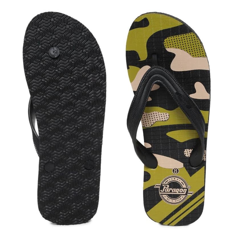 Paragon Men's Mehandi Flip Flops (K3717G-MHD ) UK: 10 view 4