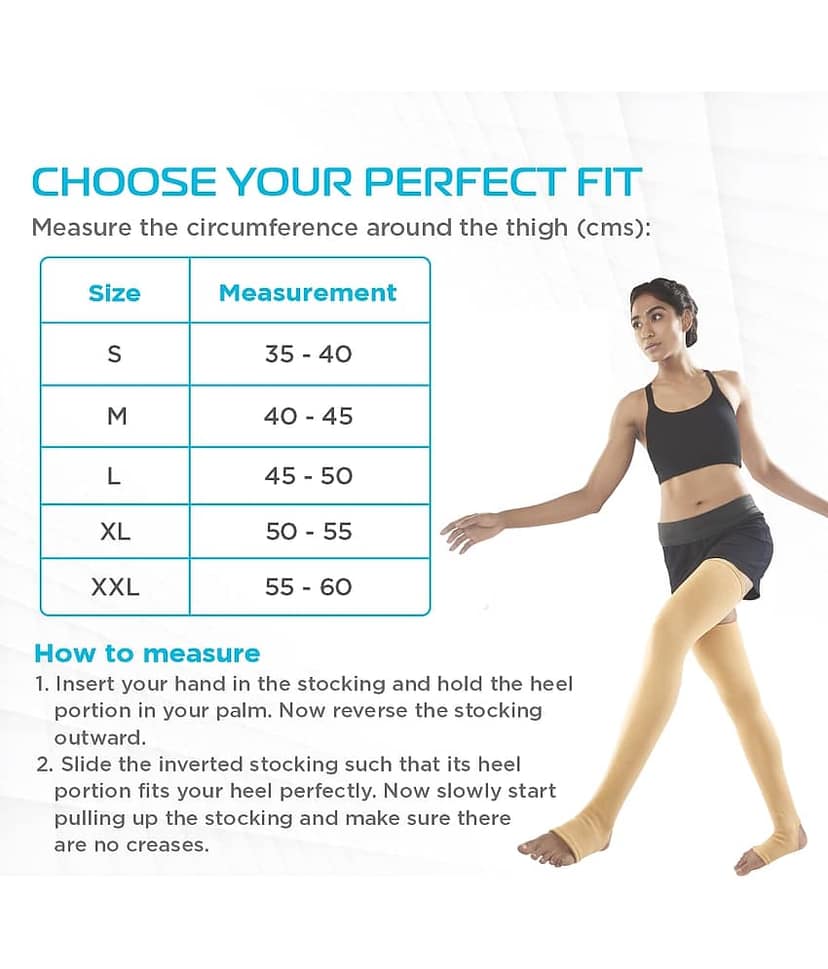 Vissco Stockings Compression Stockings L view 2