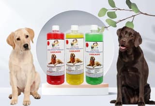SWACCH Specially FORMULATED for Labrador (1 Litre) (Combo Pack of 3) Strawberry, NEEM ALOVERA, Lemon