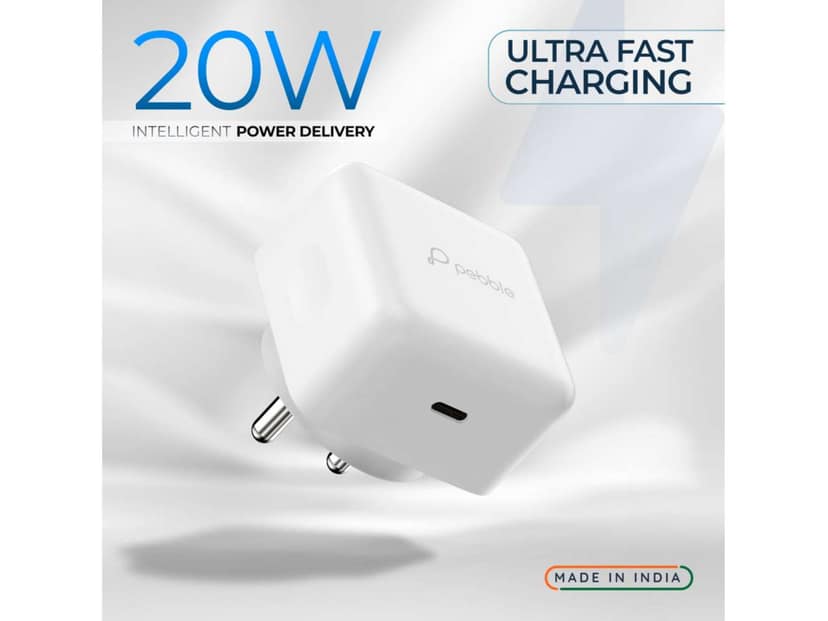 Pebble 20W Ultra Fast Charger view 2