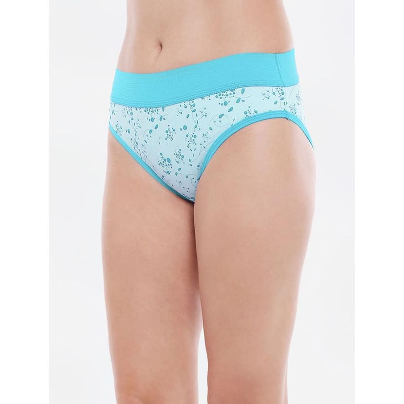 Bodycare women's combed cotton assorted Hipster Panty Pack of 3 ( E2921 ) view 4