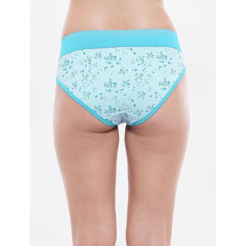 Bodycare women's combed cotton assorted Hipster Panty Pack of 3 ( E2921 ) view 5