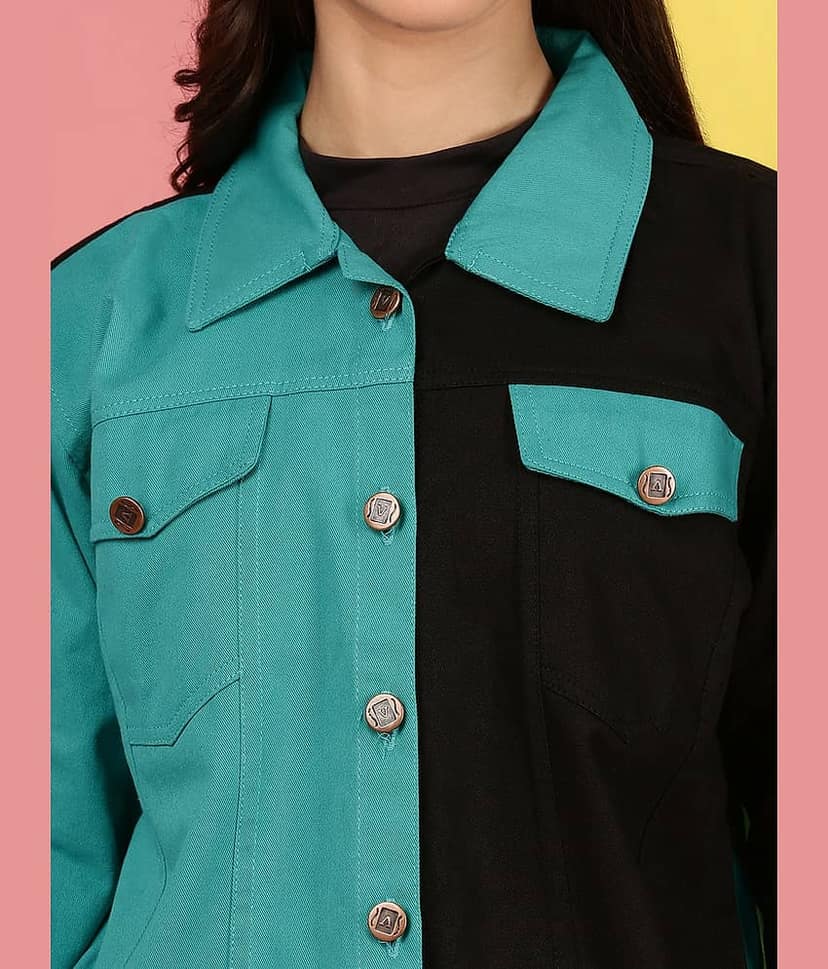 VOXATI - Denim Multicolor 2 Denim Jacket Pack of 1 view 2