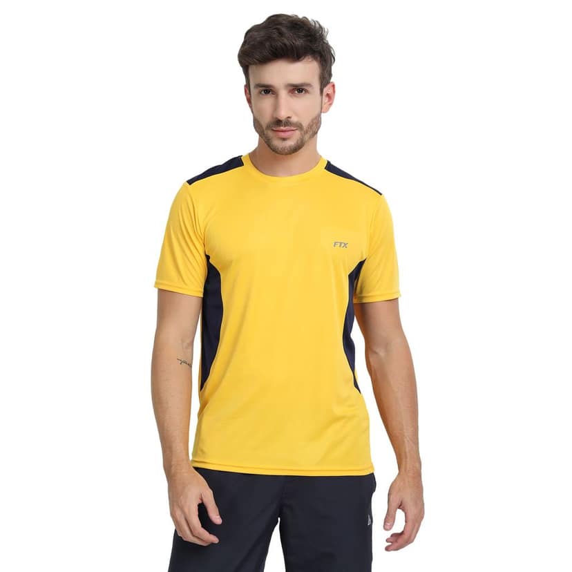 FTX Men Drifit Colorblock Half Sleeve Tshirt