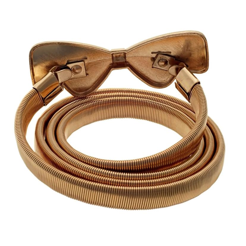 Lucky Jewellery Designer Gold Plated Kamarband White Rhinestone Waist Belt Udyanam Kamar Patta For Girls And Women view 4