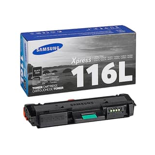 Samsung MLT-D116L Black High-Capacity Original Toner Cartridge (SU828A)