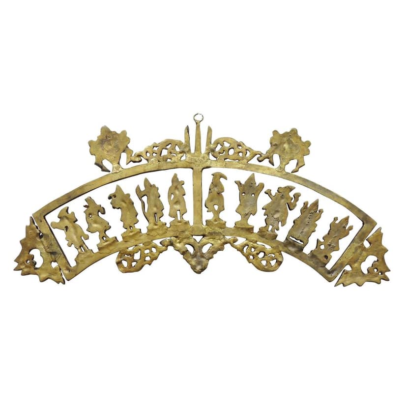 Brass Wall Hanging Showpiece Das Avatar, Height : 12 Inch (BSMAS1309 A) view 3