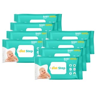 1st Step Baby Wet Wipes Enriched With Aloe-Vera And Jojoba Oil (80Pcs, Pack Of 8) 1st Step Baby Wet Wipes Enriched With Aloe-Vera And Jojoba Oil (80Pcs, Pack Of 8) - 1 count (Pack of 640)