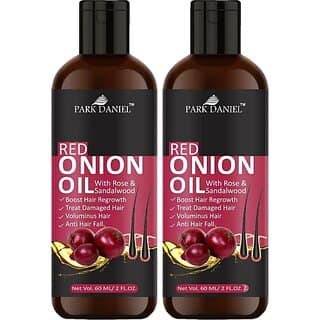 PARK DANIEL Premium Onion Green Tea Hair Oil Enriched With Vitamin E -For Hair Fall Control (100 ml) Hair Oil (100 ml) view 2