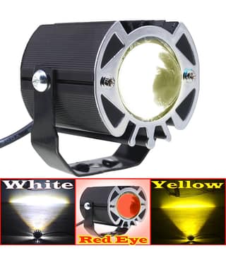 JMALL Front Left & Right Fog Light For All Car and Bike Models ( Single )
