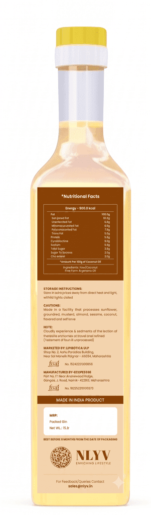Wood Pressed Coconut Oil view 2