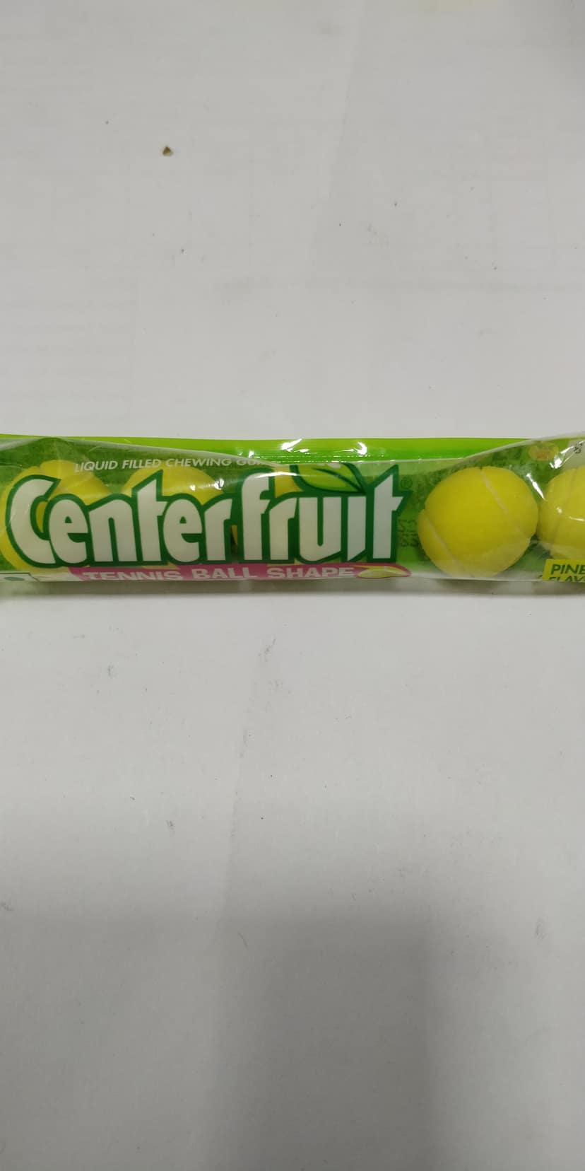 Center fruit Tennis ball shape pineapple flavour
