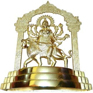 Mata durgaji Idol in Brass 5