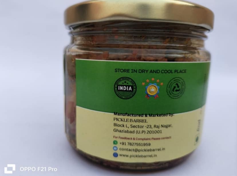 Mango Sour n Sweet Pickle 250 Gms view 3