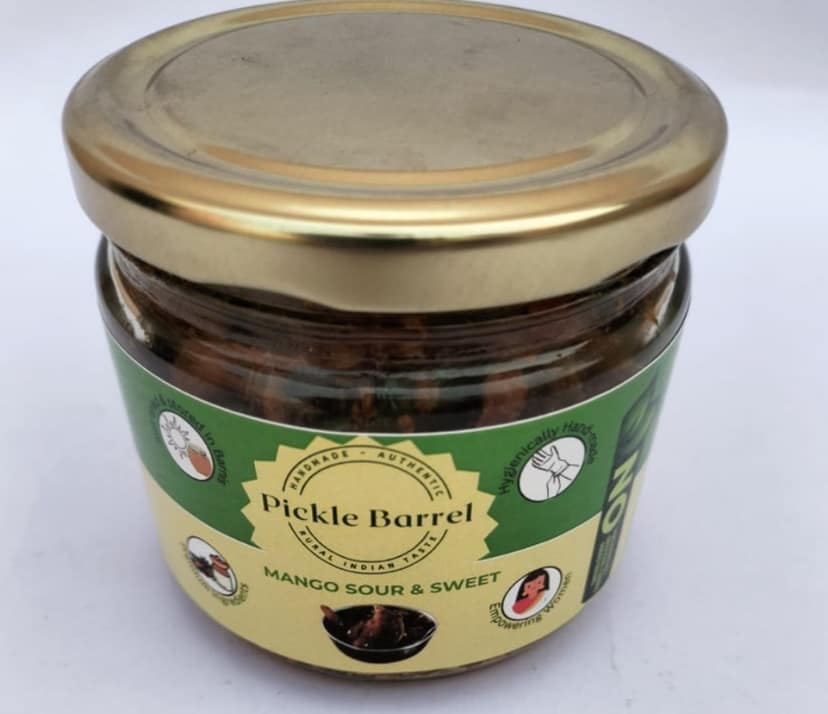 Mango Sour n Sweet Pickle 250 Gms view 4