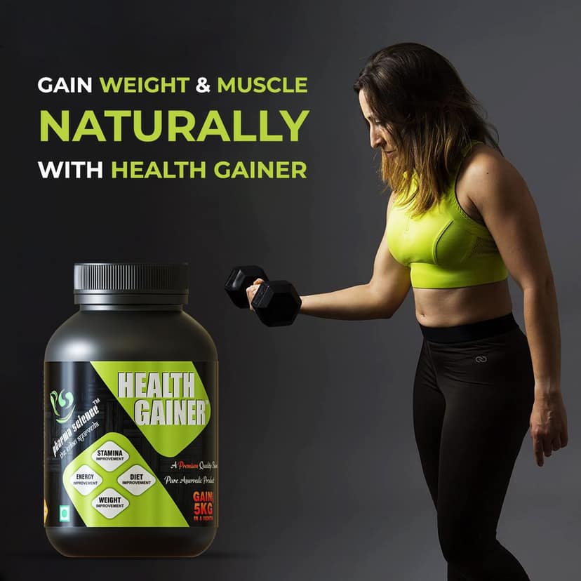 Pharma Science Weight Gainer Supplement Powder for Men and Women -200gm view 2