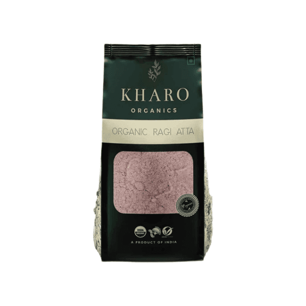 Kharo Organics Ragi Flour 500 Gms Pack Of 3
