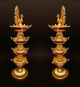 Samay 4 Layer LED Lighting (Set of 2)