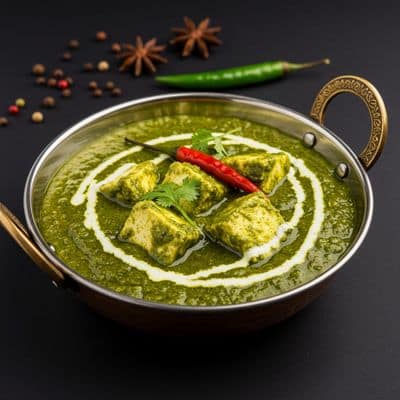 Paneer Green Masala