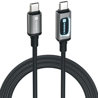 Portronics Konnect Halo Type-C Cable - Black
