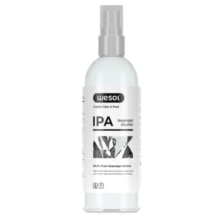 Wesol IPA Isopropyl alcohol 99.9% Spray | (CH3)2-CH-OH CAS: 67-63-0 | Premium Grade Pure without mixing | For Technical Use | 100ML