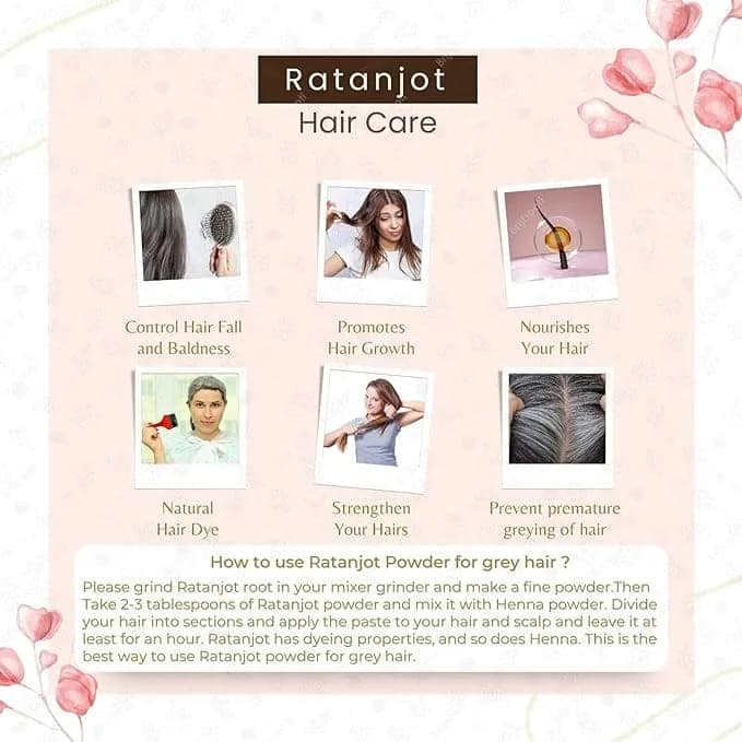 BrijBooti Hibiscus Powder - Gudhal Powder For Hair Care & Face Pack view 5