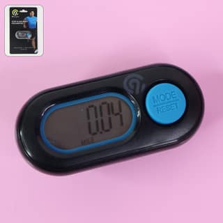 Digital Step & Distance Pedometer with LCD Display (1 Pc)