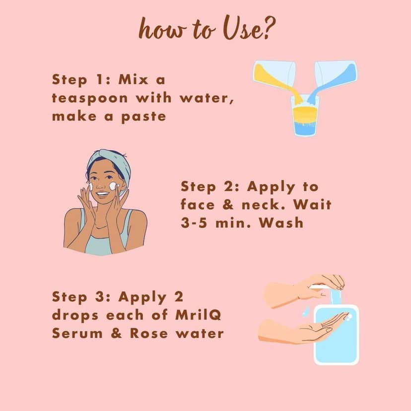 MrilQ Ultra Face Scrub Loofah | Exfoliator & Scrub | Anti Ageing | Age spots and Hyperpigmentation | Natural Collagen | Mature Skin view 5