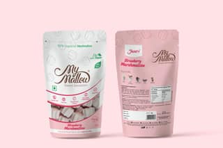 jaunty Strawberry marshmallow pack of 2