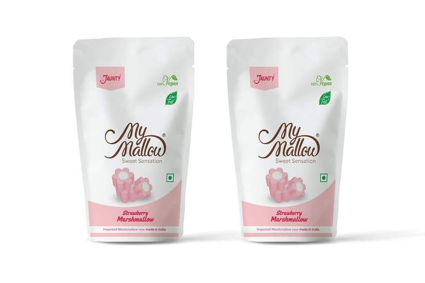 jaunty Strawberry marshmallow pack of 2 view 2
