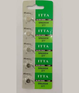 PPI ONLINE SR626SW Battery 5pc Other 1.55 Non Rechargeable Battery For Camera ( Pack of 5 )