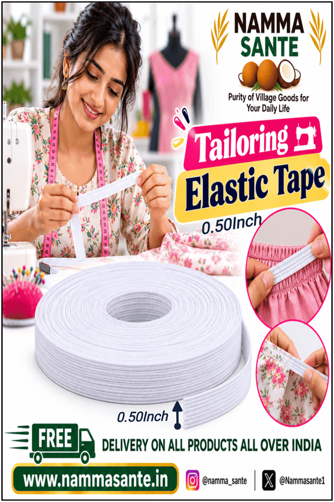 0.50inch Tailoring Elastic Tape view 4
