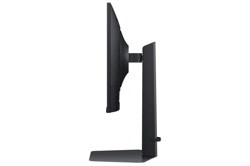 Samsung 27" Odyssey G7 4K Smart Gaming Monitor|UHD 3840 x 2160|Fast IPS Panel|4K 180Hz / FHD 360Hz|1ms|HDR10+ Gaming|FreeSync Premium|Height-Tilt-Swivel-Pivot Adjustable Stand|LS27FG700EWXXL|Black view 3