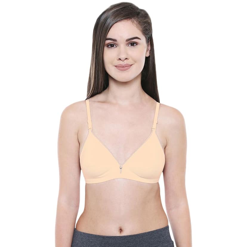 Bodycare Cotton Non Padded Non wired Regular Bra-Pack of 3 view 2