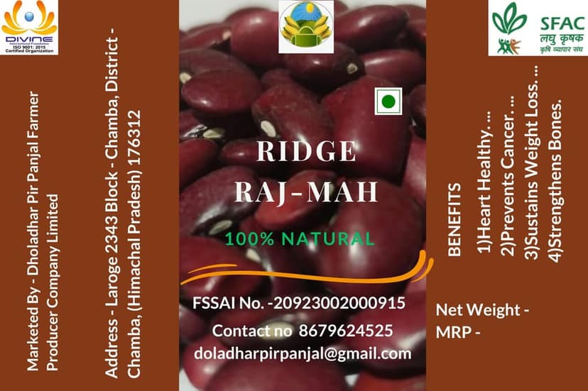 Unpolished chamba Rajmah view 3