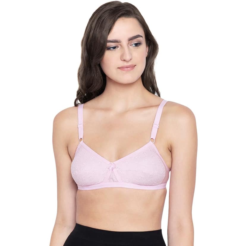 Bodycare Women Cotton Full Coverage Non Padded Regular Bra Pack - 2 E5524PUS view 2