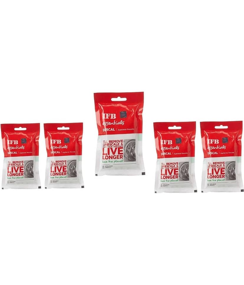 IFB DESCALING POWDER - Stain Remover Powder For All Fabrics ( Pack of 5 )