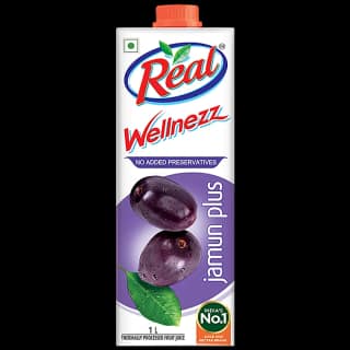 Real Activ Wellnezz Jamun Juice, 1 L