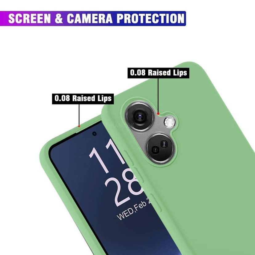 LIRAMARK Liquid Silicone Soft Back Cover Case for Oneplus Nord 3 5G view 3