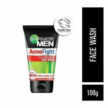 GARNIER MEN ACNO FIGHT FACE WASH 100GM