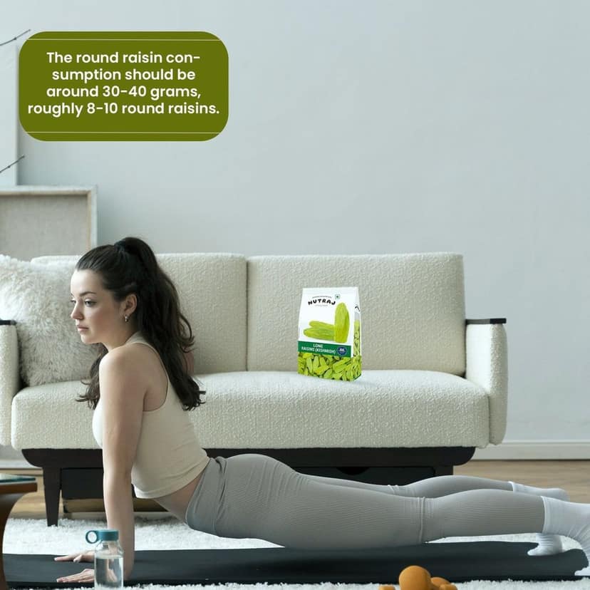 Nutraj Super Long Raisin 500g view 7