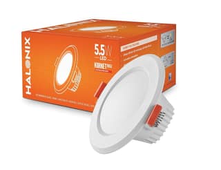 Kornet 5.5-watt Junction box Cool white Led Downlighter| Cut out- 3 inch | No False ceiling required | Surge Protection - Upto 4 KV (Pack of 1, White) Visit the Halonix Store