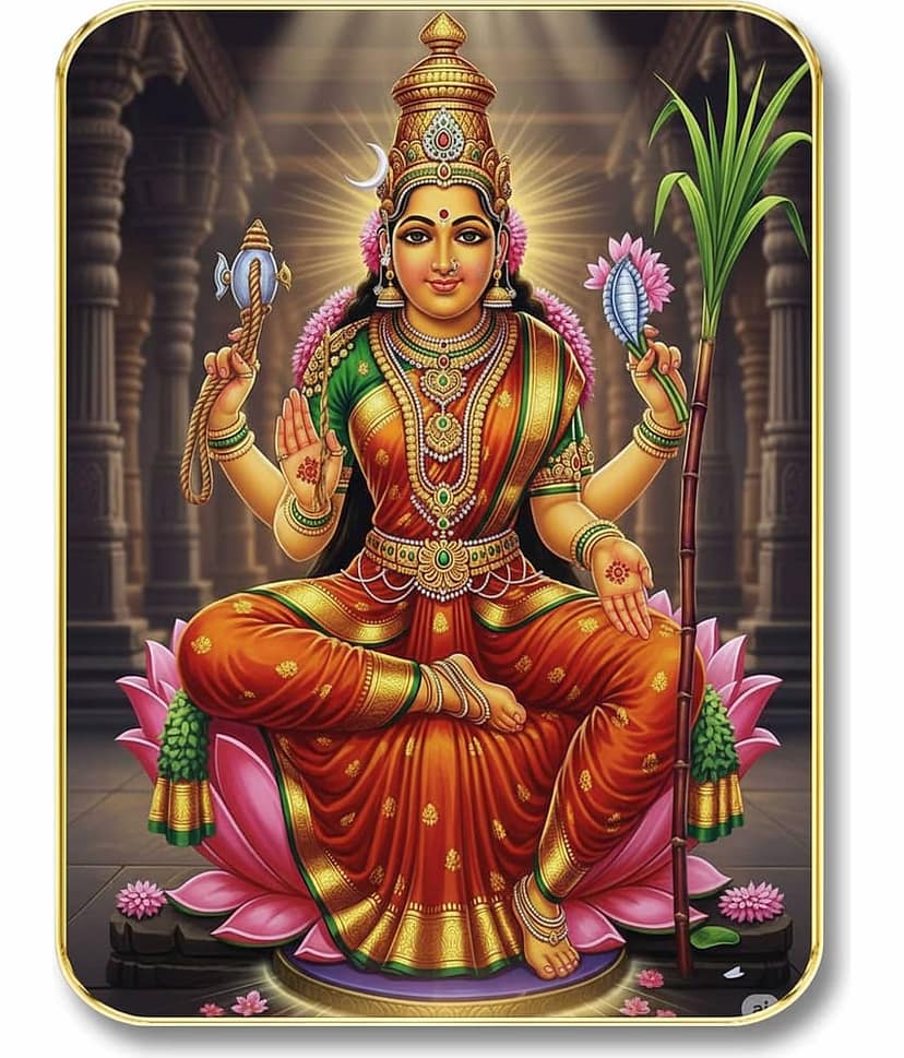 saf Goddess Religious Frame ()