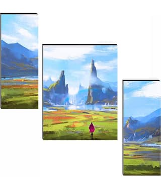 Indianara - Abstract Painting Without Frame
