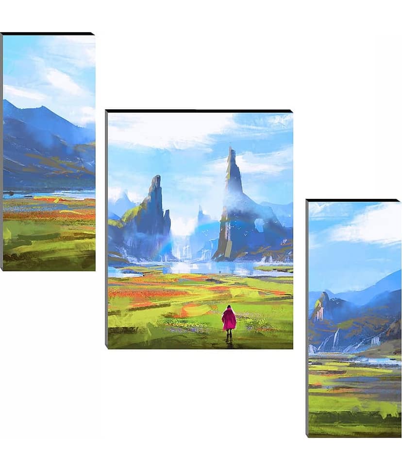Indianara - Abstract Painting Without Frame