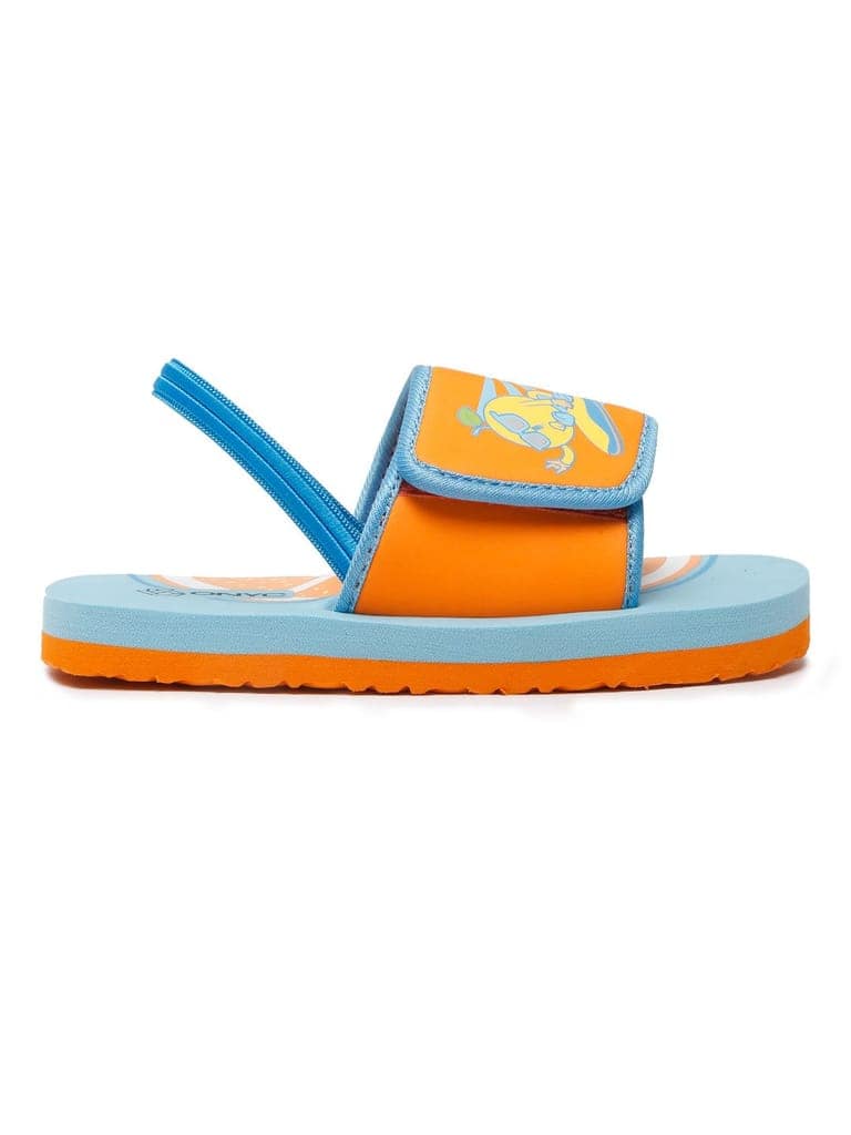 ONYC Orange Sliders for Kids, Surfing Sliders (Unisex) view 3