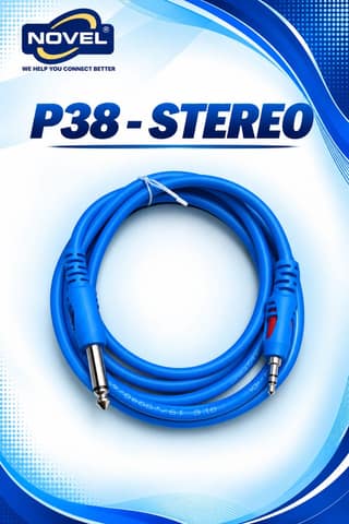 NOVEL P38 - STEREO CABLE 3 YARD