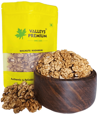 Valleys Premium Kashmiri Walnut Kernels Without Shell(Akhrot giri) 400 g