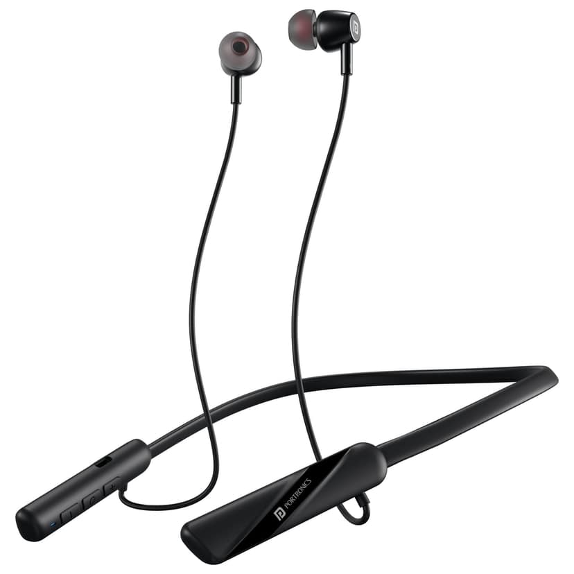 Portronics Harmonics Z10 35 Hour Playtime, Inline Control, Water Resistant, Magnetic Latch